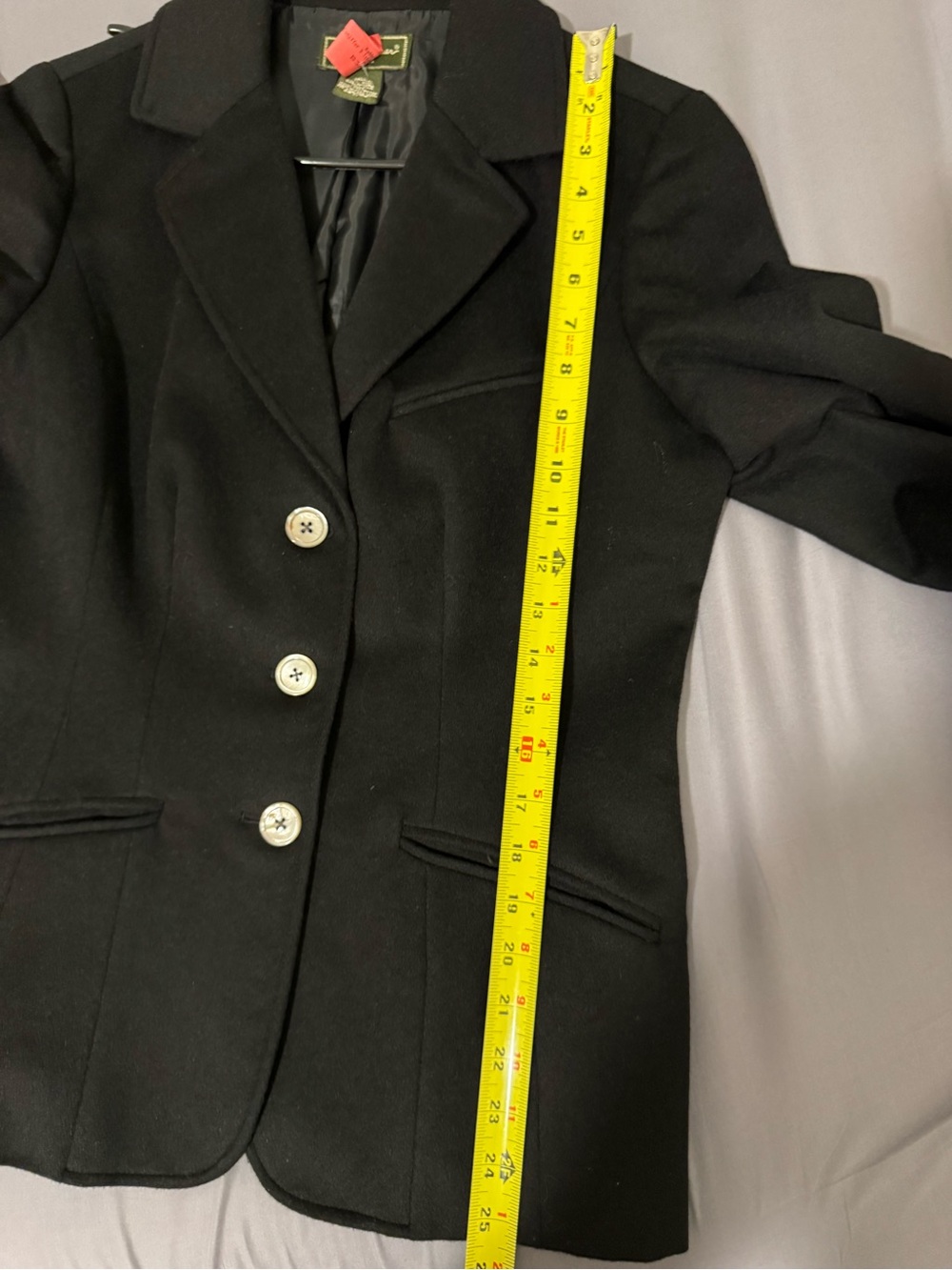 Vintage Eddie Bauer Black Women’s Tailored Blazer Jacket - Picture 8 of 8